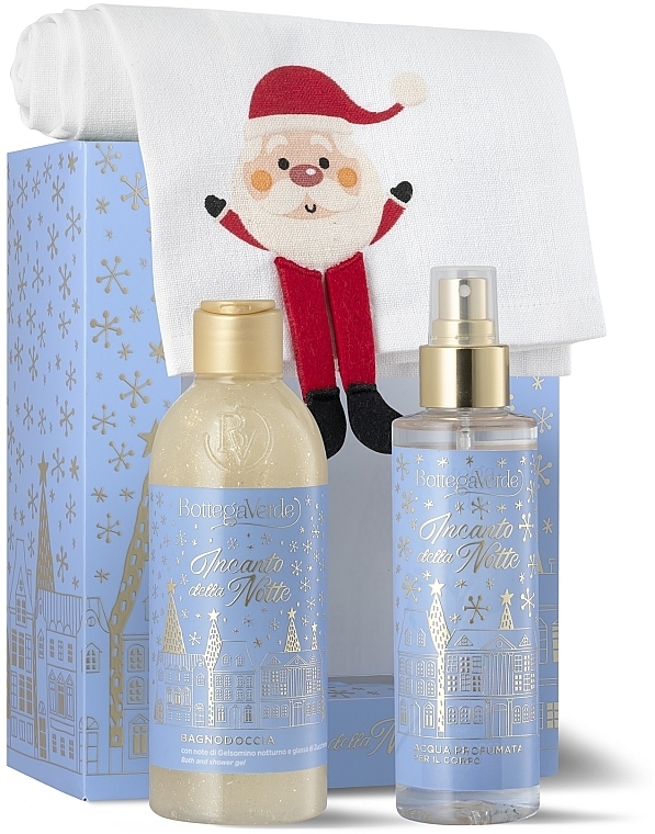 Set - Bottega Verde Incanto Della Notte (sh/gel/250ml + b/mist/150ml + towel)  — photo N1