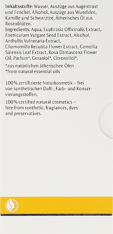 Refreshing Compresses for Tired Eyes - Dr. Hauschka Augenfrische Augenserum — photo N13