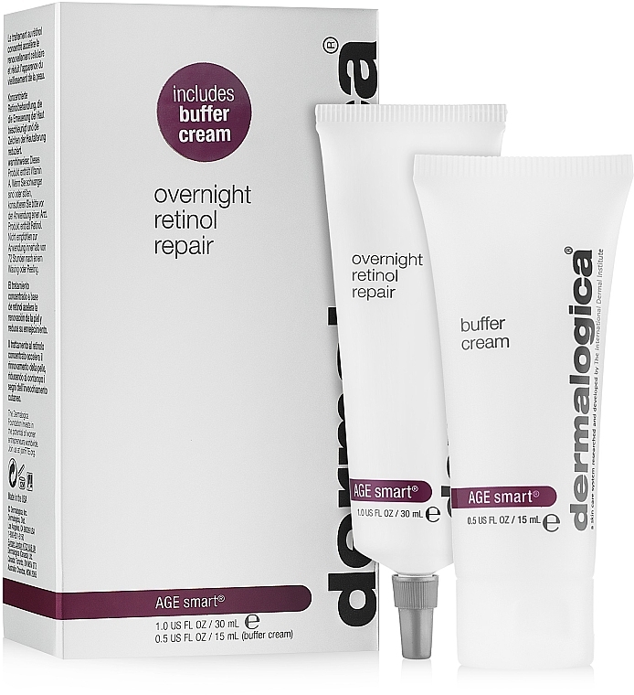 Night Repair Facial Cream with 0,5% Retinol - Dermalogica Age Smart Overnight Retinol Repair — photo N1