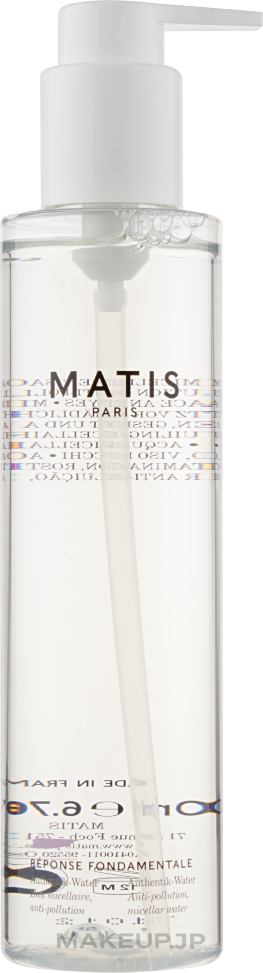 Micellar Water - Matis Reponse Fondamentale Authentik-Water — photo 200 ml