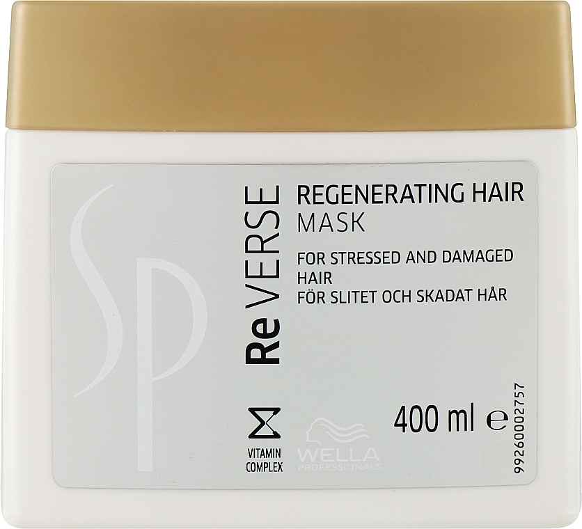 Regenerating Hair Mask - Wella SP Reverse Regenerating Hair Mask — photo N2