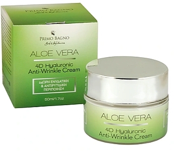Anti-Wrinkle Face Cream with Aloe Vera - Primo Bagno Aloe Vera 4D Hyaluronic Anti-Wrinkle Cream — photo N1
