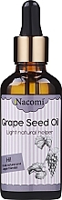 Fragrances, Perfumes, Cosmetics Grape Seed Face & Body Oil with Dropper - Nacomi Grape Seed Oil