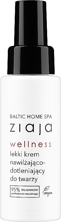 Light Face Cream - Ziaja Baltic Home Spa Wellness Lekki Krem Do Twarzy — photo N1