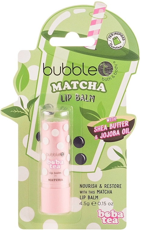 Lip Balm - Bubble T Matcha Lip Balm — photo N1