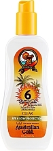 Fragrances, Perfumes, Cosmetics Sunscreen Gel Spray - Australian Gold Body Spray Gel SPF6