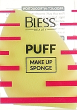 Beveled Sponge, yellow - Bless Beauty PUFF Make Up Sponge — photo N2