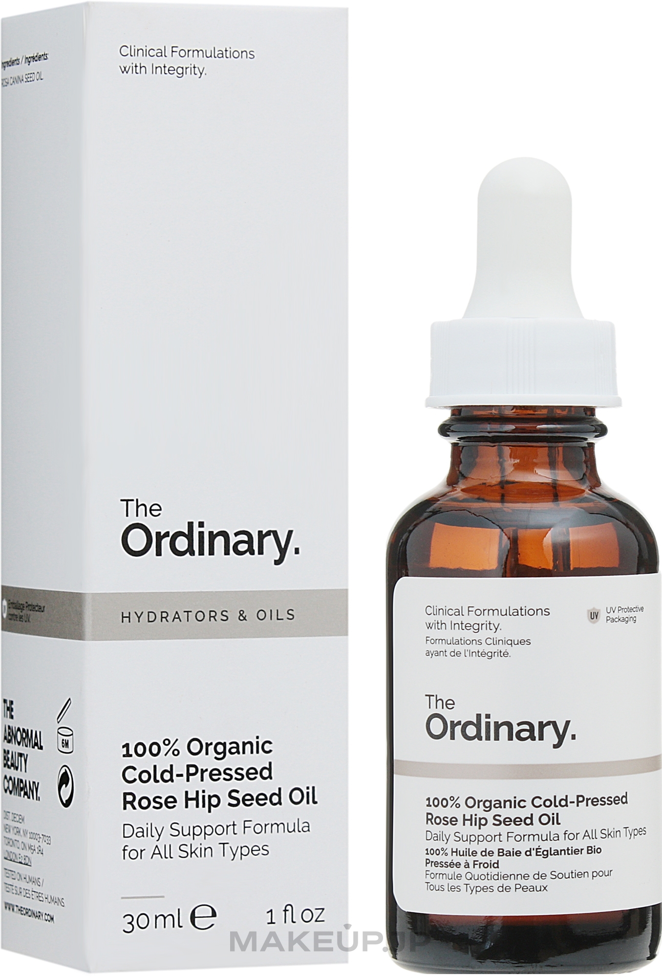 Organic Cold-Pressed Rose Hip Seed Oil - The Ordinary Hydrators & Oils 100% Organic Cold-Pressed Rose Hip Seed Oil — photo 30 ml