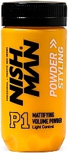 Volumizing Matte Powder - Nishman Styling Powder — photo N1