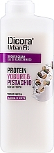 Fragrances, Perfumes, Cosmetics Cream Shower Gel "Protein Yoghurt & Pistachios" - Dicora Urban Fit Shower Cream Protein Yogurt & Pistachio