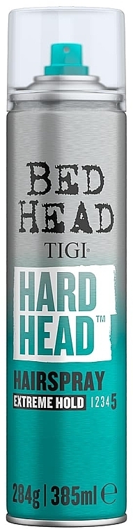 Strong Hold Hair Spray - Tigi Bed Head Hard Head Hairspray Extreme Hold Level 5 — photo N7