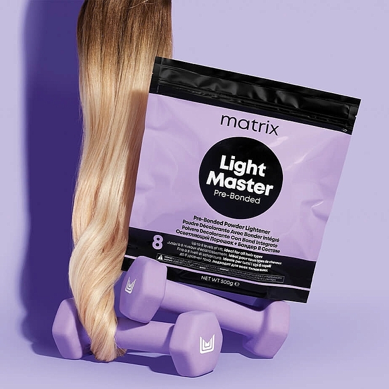 Lightening Powder with Protective Complex - Matrix Light Master Pre-Bonded — photo N4
