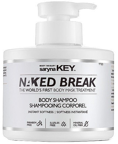 Shower Gel - Saryna Key Naked Break Body Shampoo — photo N1