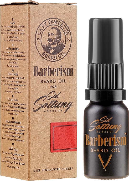 Beard Oil - Captain Fawcett Barberism Sid Sottung Beard Oil — photo N1