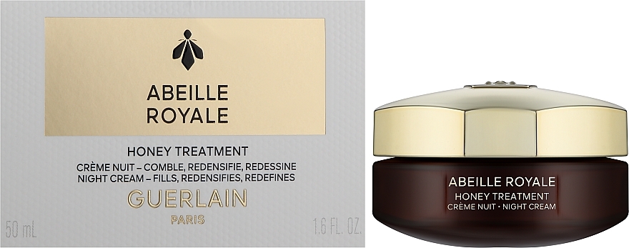 Honey Night Face Cream - Guerlain Abeille Royale Honey Treatment Night Cream — photo N5