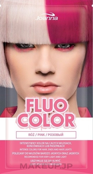 Coloring Shampoo - Joanna Fluo Color — photo Pink