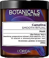 Fragrances, Perfumes, Cosmetics Mask for Unruly Hair - L’Oreal Paris Botanicals Fresh Care Camelina Mask