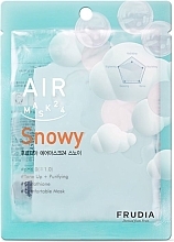 Renewing Creamy Face Mask - Frudia Air Mask 24 Snowy — photo N4