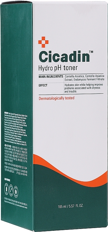 Moisturizing Face Toner - Missha Cicadin Hydro pH Toner — photo N4