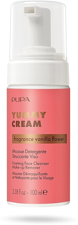 Face Cleansing Cream Foam - Pupa It's Delicious Yummy Cleasing Cream — photo N4