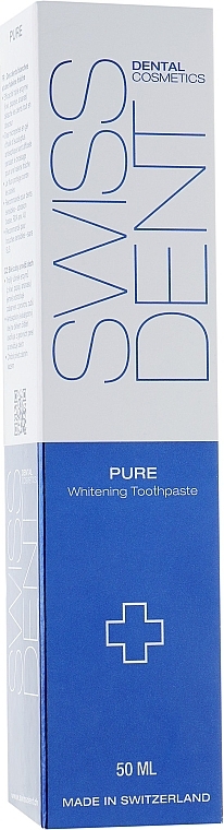 Whitening Toothpaste with Refreshing Capsules - SWISSDENT Pure Whitening Toothpaste — photo N7