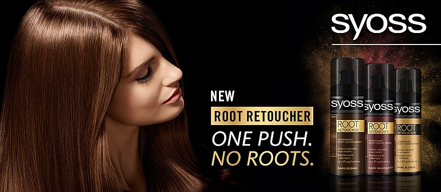 Root Touch Up Spray - Syoss Root Retoucher Spray — photo N3