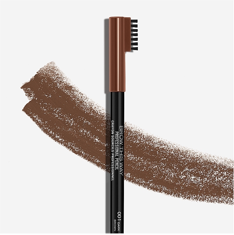 Brow Pencil - Rimmel Brow This Way Professional Eyebrow Pencil — photo N3