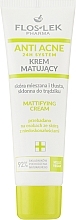 Face Cream - Floslek Mattifying Mixed Oily And Acne-prone Skin Cream — photo N3