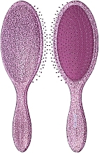 Wet Hair Massage Brush, lilac - Titania — photo N1