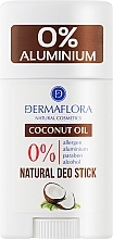 Fragrances, Perfumes, Cosmetics Coconut Oil Deodorant Stick - Dermaflora Natural Deo Stick Coconut Oil