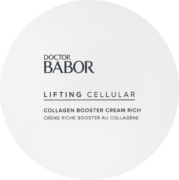 Facial Booster-Cream - Babor Doctor Babor Lifting Cellular Collagen Booster Cream Rich — photo N1