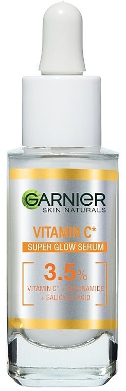 Super Glow Face Serum with Vitamin C - Garnier Skin Naturals Vitamin C Serum — photo N1