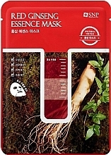 Fragrances, Perfumes, Cosmetics Mask with Red Ginseng Root Extract - SNP Red Ginseng Essence Mask