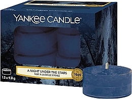 Fragrances, Perfumes, Cosmetics Tea Candles - Yankee Candle Tea Light A Night Under The Stars