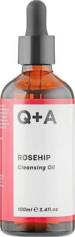 Face Cleansing Oil with Rosehip - Q+A Rosehip Cleansing Oil — photo N1