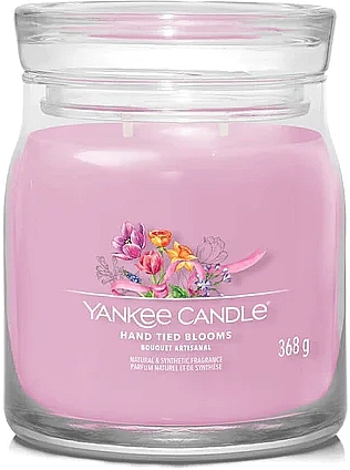 Scented Candle in Jar 'Hand Tied Blooms', 2 wicks - Yankee Candle Singnature — photo N1