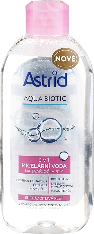 Soothing Cleansing Micellar Water for Dry & Sensitive Skin - Astrid Soft Skin Micellar Water — photo N1