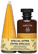 Fragrances, Perfumes, Cosmetics Set - Apivita Intense Repair Set (shm/250 ml + con/150 ml)