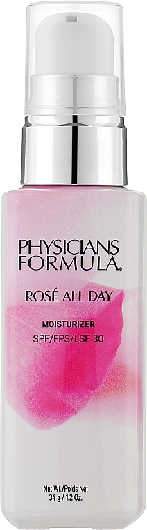 Moisturizing Face Cream - Physicians Formula Rose All Day Moisturizer SPF 30 — photo N1