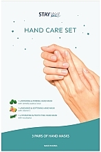 Fragrances, Perfumes, Cosmetics Set - Stay Well Hand Care Set (h/mask/3x2szt)