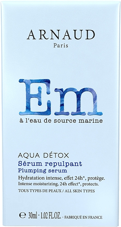 Plumping Face Serum with Sea Spring Water - Arnaud Aqua Detox Plumping Serum — photo N4