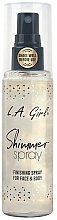 Fragrances, Perfumes, Cosmetics 煌めき フェイス & ボディ スプレー - L.A. Girl Shimmer Spray