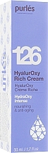 Hyaluronic Moisturizing and Nourishing Cream - Purles HydraOxy Intense 126 HyalurOxy Rich Cream — photo N2