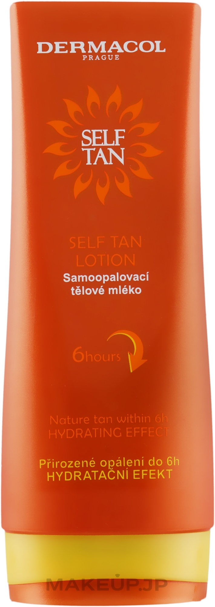 Self-Tan Body Milk - Dermacol Sun Self Tan Lotion — photo 200 ml