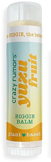 Lip Balm - Crazy Rumors Yuzu Fruit Biggie Balm — photo N1