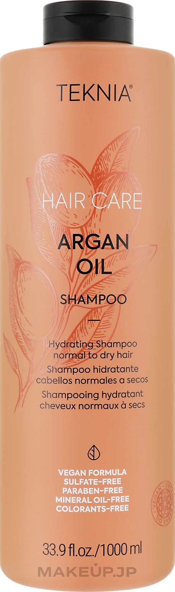 Moisturizing Argan Shampoo - Lakme Teknia Argan Oil — photo 1000 ml