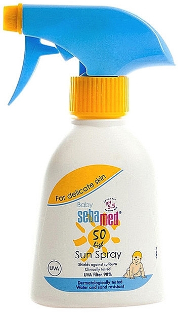 Kids Sun Spray - Sebamed Baby Sun Spray SPF50 — photo N1