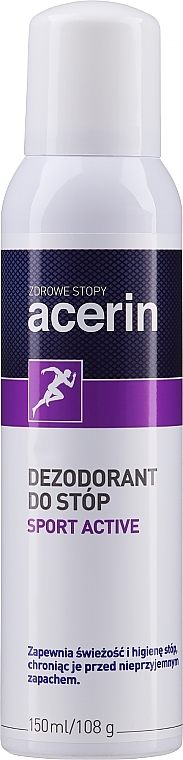 Foot Deodorant - Acerin Sport Active Deo — photo N1