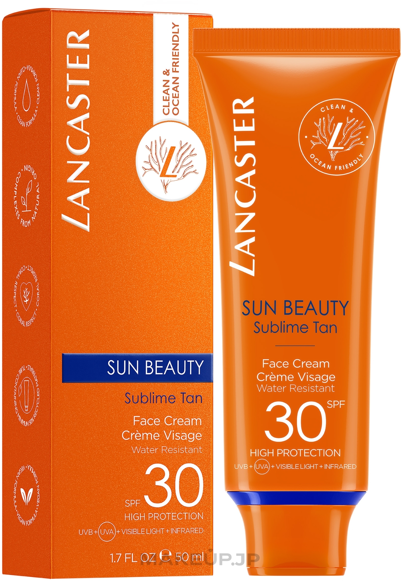 Facial Sunscreen - Lancaster Sun Beauty SPF30 — photo 50 ml