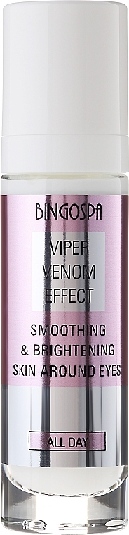 Eye Cream - BingoSpa Viper Venom Effect Smoothing & Brightening Skin Around Eyes Eye Cream — photo N2